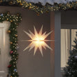 Vidaxl kerstlampen met led's 3 st inklapbaar 100 cm wit