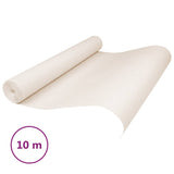 VidaXL Vliestapete 3D Uni 10x0,53 m Beige