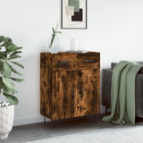 Vidaxl dressoir 69,5x34x90 cm bewerkt hout gerookt eikenkleurig