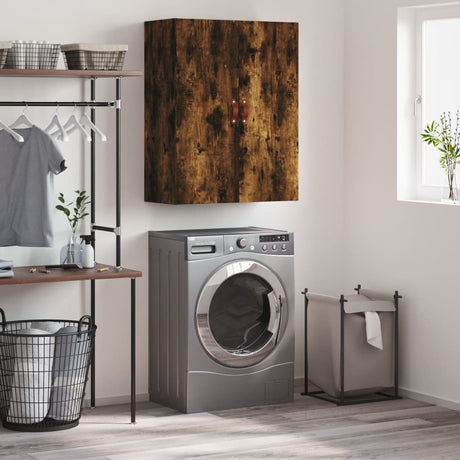 Vidaxl wandkast 69,5x34x90 cm gerookt eikenkleurig