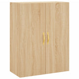 Vidaxl wandkast 69,5x34x90 cm sonoma eikenkleurig