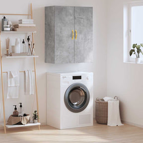 Vidaxl wandkast 69,5x34x90 cm betongrijs