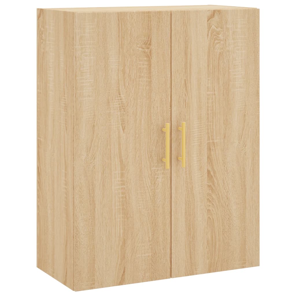 Vidaxl wandkast 69,5x34x90 cm sonoma eikenkleurig