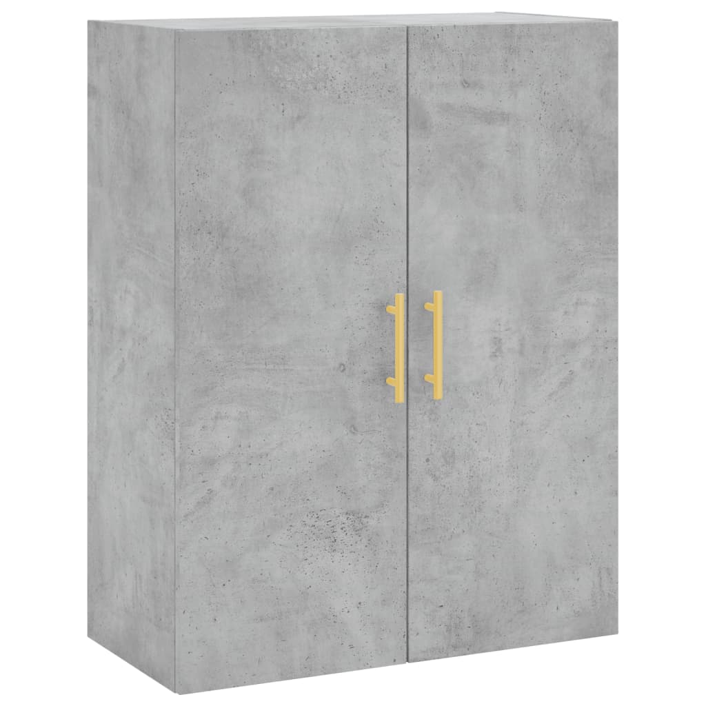 Vidaxl wandkast 69,5x34x90 cm betongrijs