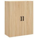 Vidaxl wandkast 69,5x34x90 cm sonoma eikenkleurig
