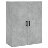 Vidaxl wandkast 69,5x34x90 cm betongrijs