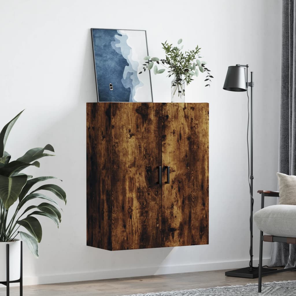 Vidaxl bovenkast 69,5x34x90 cm gerookt eikenkleurig