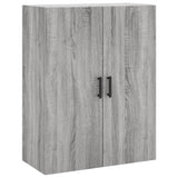 Vidaxl bovenkast 69,5x34x90 cm grijs sonoma eikenkleurig