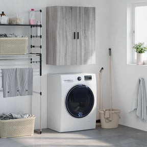 Vidaxl bovenkast 69,5x34x90 cm grijs sonoma eikenkleurig