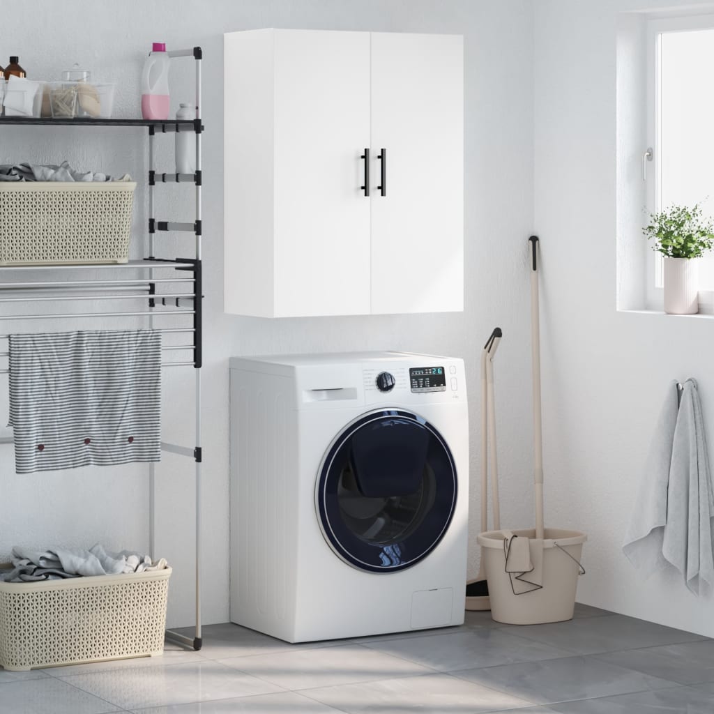Vidaxl bovenkast 69,5x34x90 cm wit