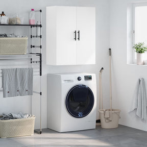 Vidaxl bovenkast 69,5x34x90 cm wit