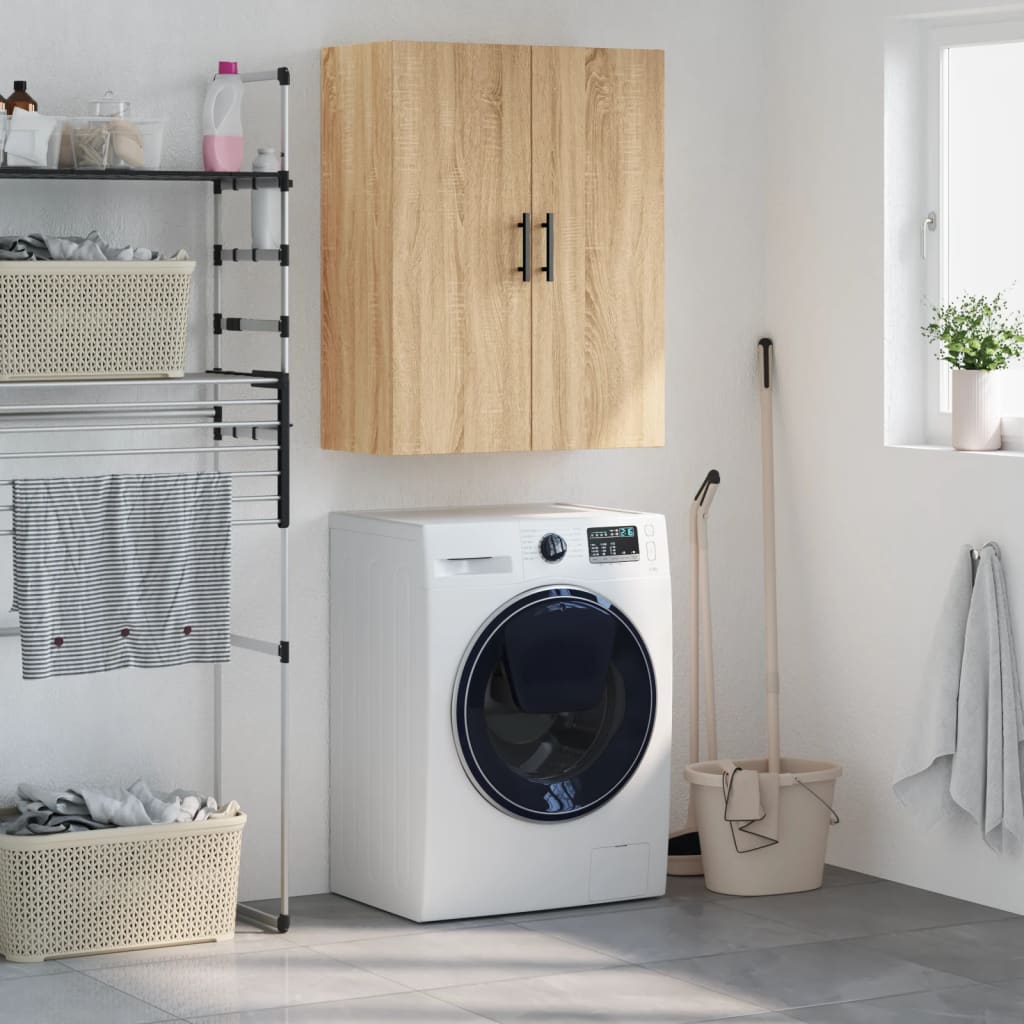 Vidaxl bovenkast 69,5x34x90 cm sonoma eikenkleurig