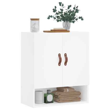 Vidaxl wandkast 60x31x70 cm bewerkt hout wit