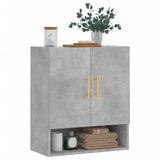 Vidaxl wandkast 60x31x70 cm bewerkt hout betongrijs