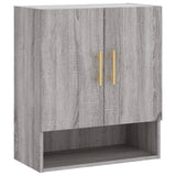 Vidaxl wandkast 60x31x70 cm bewerkt hout grijs sonoma eikenkleurig