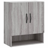 Vidaxl wandkast 60x31x70 cm bewerkt hout grijs sonoma eikenkleurig