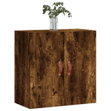 Vidaxl wandkast 60x31x60 cm bewerkt hout gerookt eikenkleurig