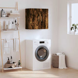 Vidaxl wandkast 60x31x60 cm bewerkt hout gerookt eikenkleurig