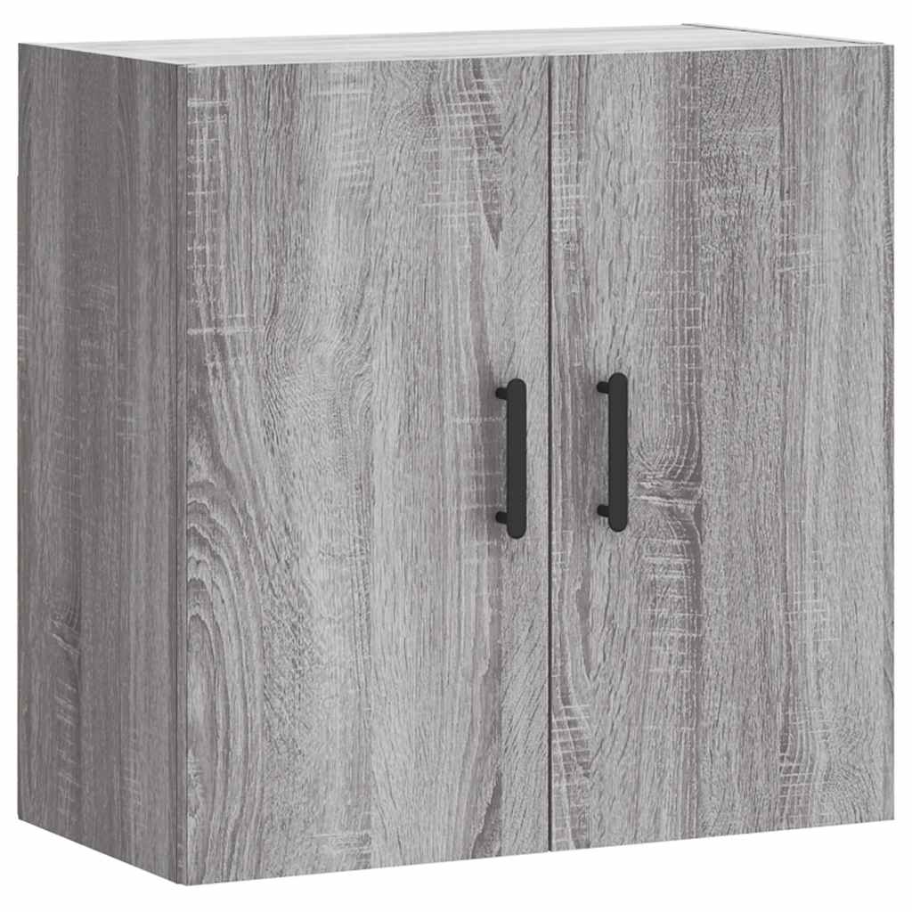 Vidaxl wandkast 60x31x60 cm bewerkt hout grijs sonoma eikenkleurig