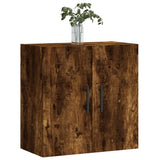 Vidaxl wandkast 60x31x60 cm bewerkt hout gerookt eikenkleurig