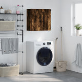 Vidaxl wandkast 60x31x60 cm bewerkt hout gerookt eikenkleurig