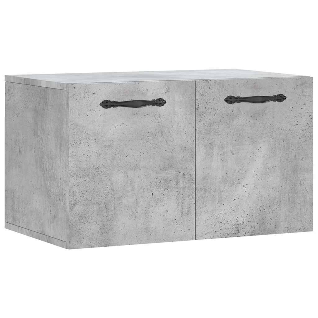 Vidaxl wandkast 60x36,5x35 cm bewerkt hout betongrijs