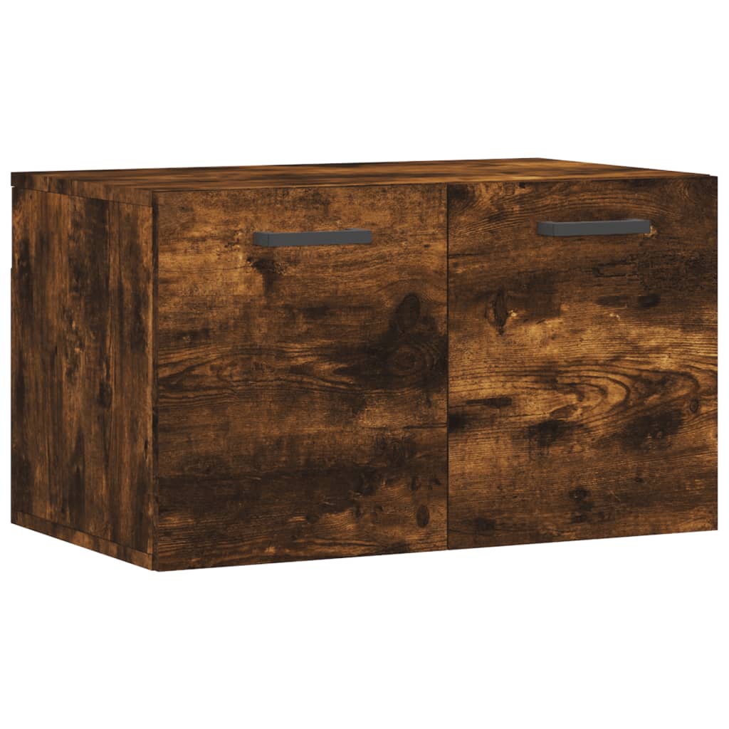 Vidaxl wandkast 60x36,5x35 cm bewerkt hout gerookt eikenkleurig