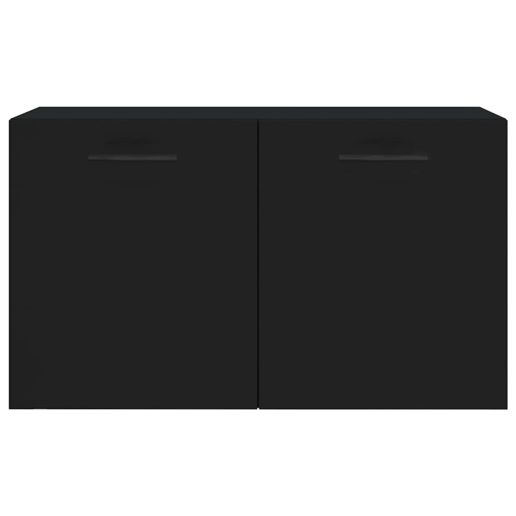 Vidaxl wandkast 60x36,5x35 cm bewerkt hout zwart