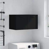 Vidaxl wandkast 60x36,5x35 cm bewerkt hout zwart