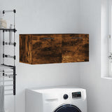Vidaxl wandkast 80x36,5x35 cm bewerkt hout gerookt eikenkleurig