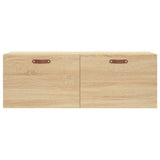 Vidaxl wandkast 100x36,5x35 cm bewerkt hout sonoma eikenkleurig