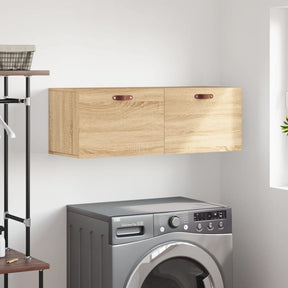 Vidaxl wandkast 100x36,5x35 cm bewerkt hout sonoma eikenkleurig