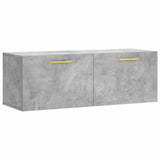 Vidaxl wandkast 100x36,5x35 cm bewerkt hout betongrijs