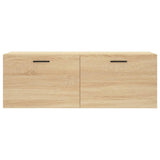 Vidaxl wandkast 100x36,5x35 cm bewerkt hout sonoma eikenkleurig