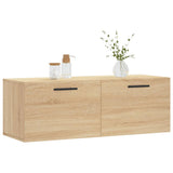Vidaxl wandkast 100x36,5x35 cm bewerkt hout sonoma eikenkleurig