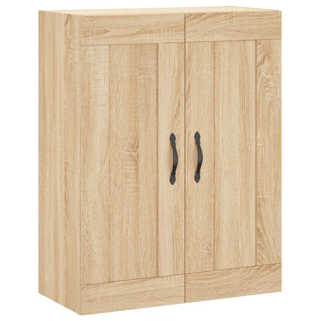 Vidaxl wandkast 69,5x34x90 cm bewerkt hout sonoma eikenkleurig