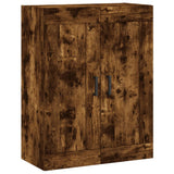Vidaxl wandkast 69,5x34x90 cm bewerkt hout gerookt eikenkleurig
