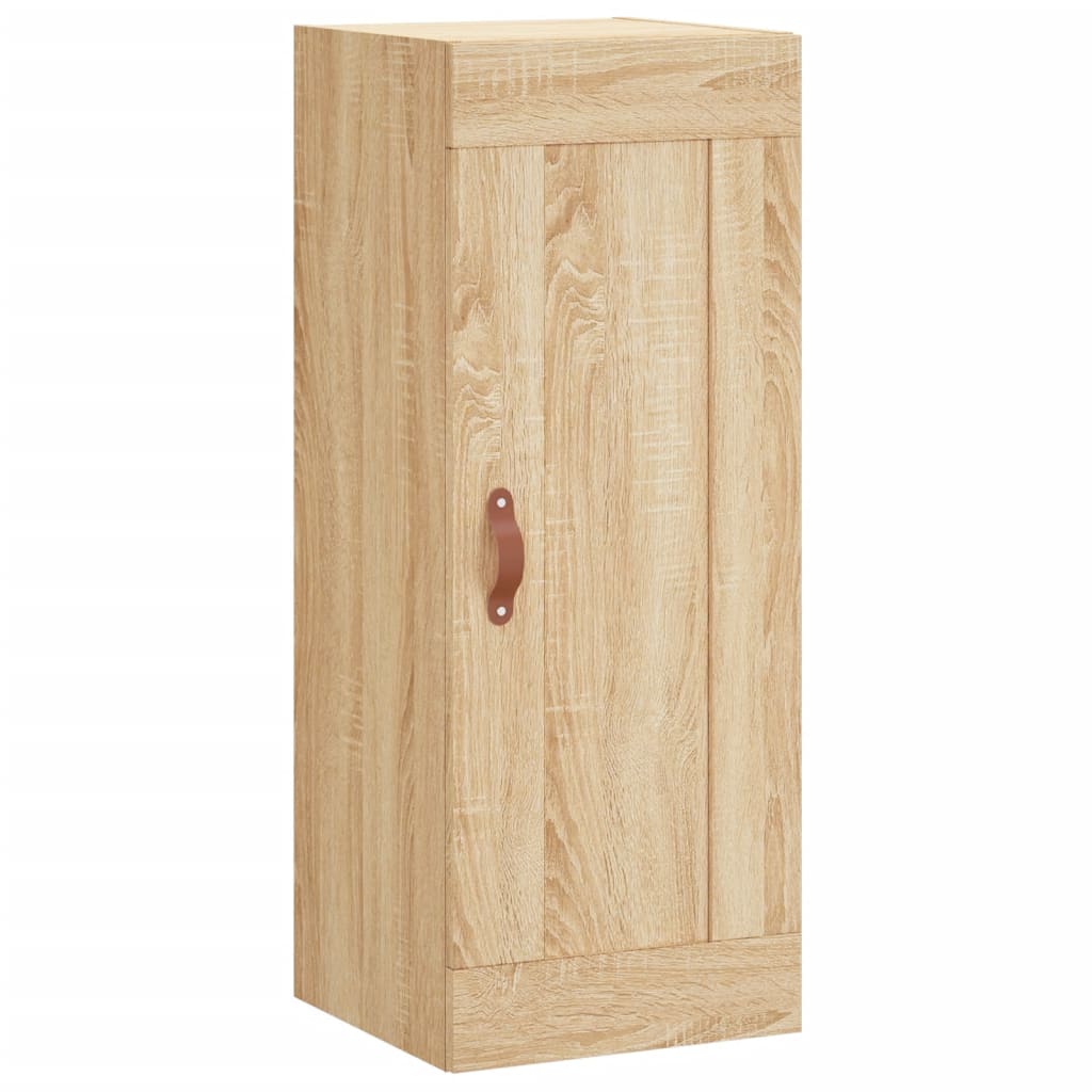 Vidaxl wandkast 34,5x34x90 cm bewerkt hout sonoma eikenkleurig