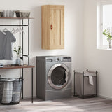 Vidaxl wandkast 34,5x34x90 cm bewerkt hout sonoma eikenkleurig