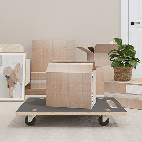 VidaXL Möbelhunde 2 Stück rechteckig 250 kg 80x55x11,5 cm