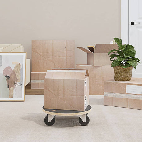 VidaXL Möbelhunde 2 Stück rechteckig 250 kg ø38x11,5 cm