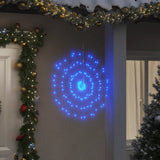 VidaXL Weihnachtsbeleuchtung Feuerwerk 8 Stück 140 blaue LEDs 17 cm