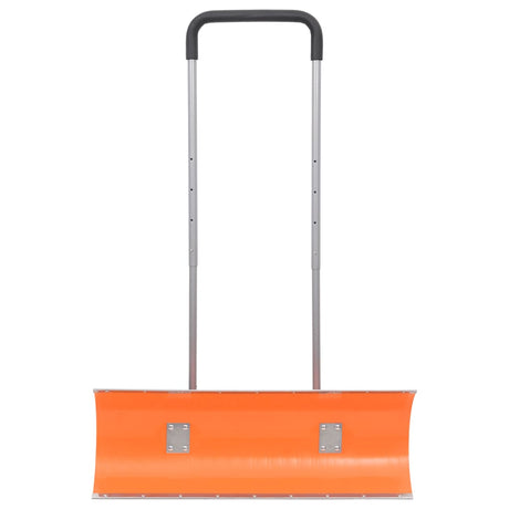 Vidaxx Schneeschaufel mit ausziehbarem Stiel 96 cm orangefarbener Klingenstahl