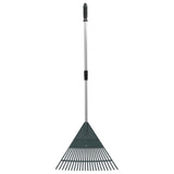 Vidaxx Laubrechen 155,5 cm PP dunkelgrün