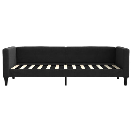 Vidaxl slaapbank 80x200 cm stof zwart