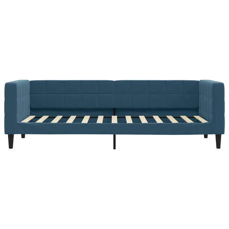 Vidaxl slaapbank 80x200 cm fluweel blauw