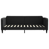 Vidaxl slaapbank 80x200 cm stof zwart