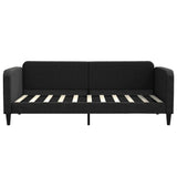 Vidaxl slaapbank 90x190 cm stof zwart