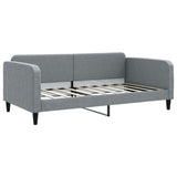 Vidaxl slaapbank 100x190 cm stof lichtgrijs