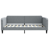 Vidaxl slaapbank 100x190 cm stof lichtgrijs